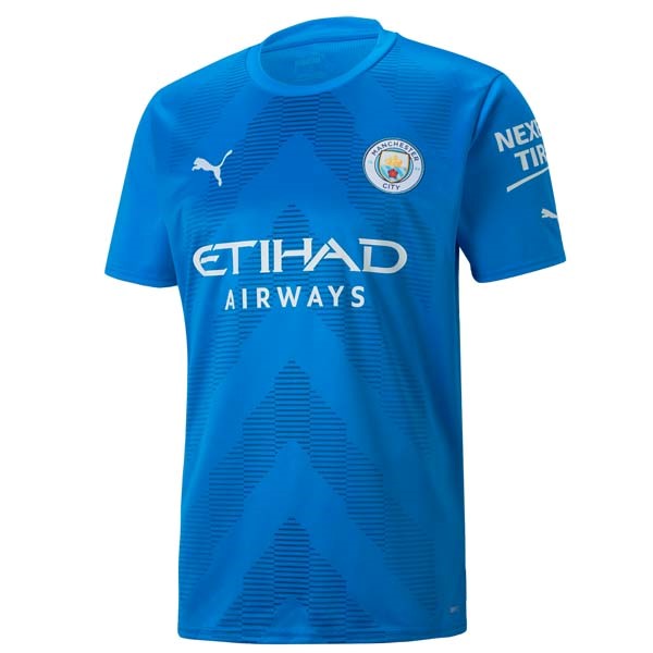 Thailand Trikot Manchester City Torwart 2022-2023 Blau